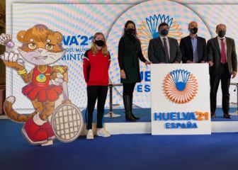 Huelva presenta la mascota y el logo del Mundial de Bádminton
