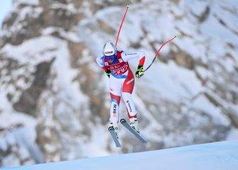 Corinne Suter es la más rápida en el descenso de Val d'Isere