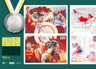 AS recibe una Plata en los Premios ÑH20 por la portada, suplemento e infografía de la final del Mundial de básket