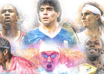 Los instantes que maravillaron al mundo: Maradona, Nadal...