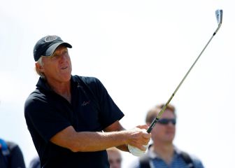 Greg Norman, hospitalizado con síntomas de coronavirus