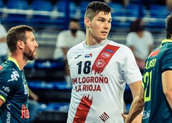 El Logroño recupera al pivote esloveno Domen Sikosek