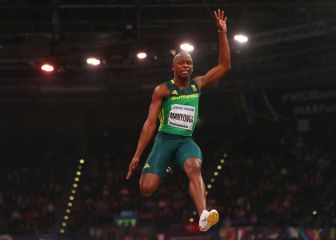 Manyonga, subcampeón olímpico de salto, suspendido por dopaje