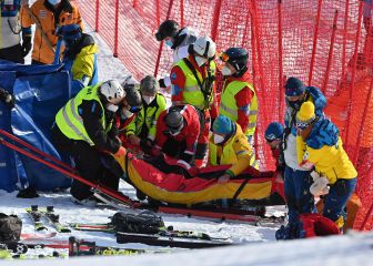 Tommy Ford, evacuado en helicóptero tras una fuerte caída