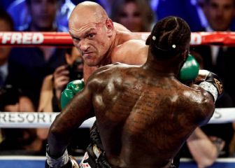 Tyson Fury se prepara para Joshua corriendo a bajo cero