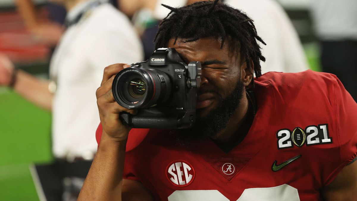 A photo to immortalize the victory against Ohio St. in the NCAA