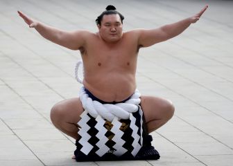 Hakuho, el gran campeón de sumo, dado de alta tras el coronavirus