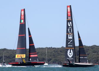 El AC75 Britannia II del Ineos arrasa en la Copa Prada