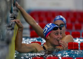 Mireia Belmonte y Lidón Muñoz, las más fuertes en Terrassa