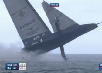 Voló por encima del agua: el espectacular accidente en la Copa América