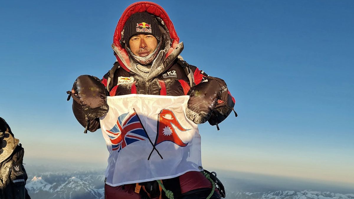 Nirmal Purja’s latest milestone: climbed K2 without artificial oxygen