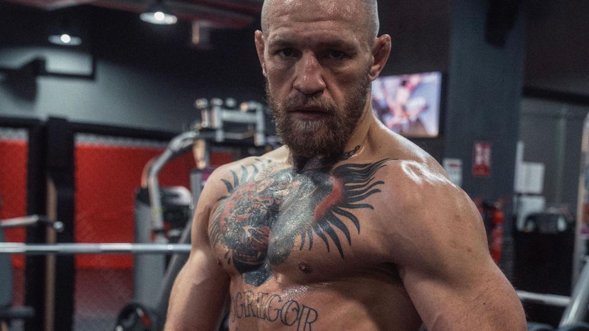 El imponente físico de McGregor antes de pelear ante Poirier - AS.com