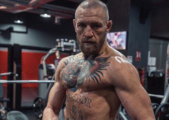 El imponente físico de McGregor antes de pelear ante Poirier