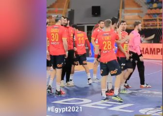 La escena de los Hispanos nada más ganar que no para de viralizarse: atentos a Aleix Gómez