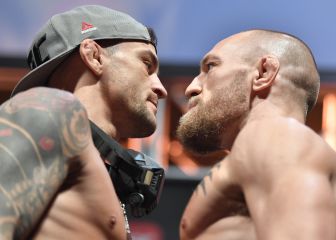Dustin Poirier mide al Conor McGregor mas centrado