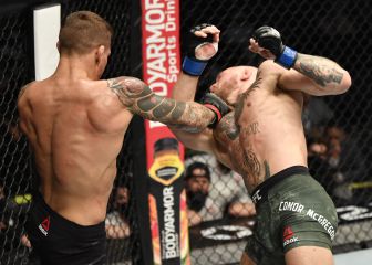 Dustin Poirier fue el diamante: brutal KO a Conor McGregor