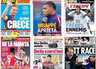 'Mbappé aprieta'... las portadas deportivas de hoy