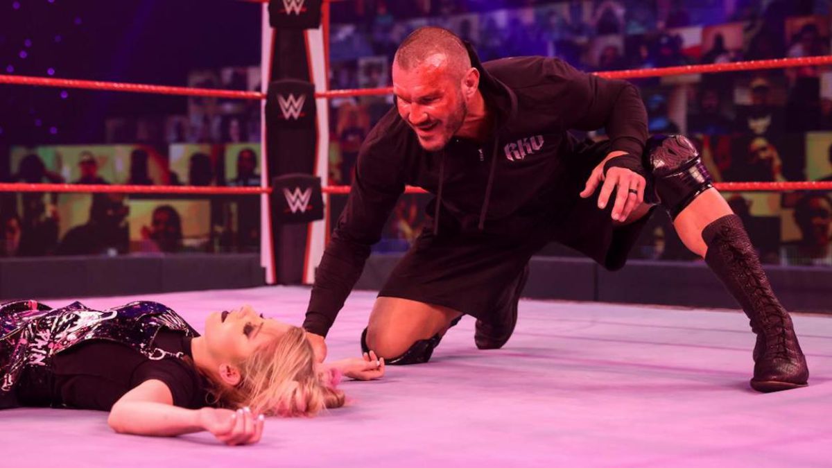 Randy Orton takes revenge on Alexa Bliss with an RKO on Raw