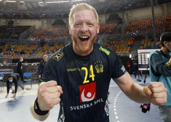 Gottfridsson se parte la cara
para meter a Suecia en la final