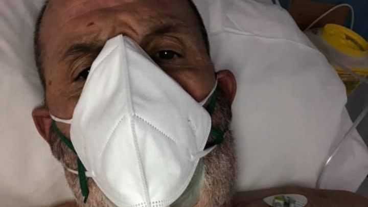 Juanito Oiarzabal, hospitalizado con neumonía y coronavirus