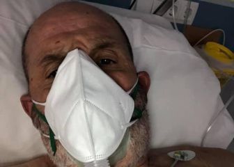 Juanito Oiarzabal, hospitalizado con neumonía y coronavirus