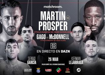 Oficial: Matchroom vuelve a España el 26 de marzo
