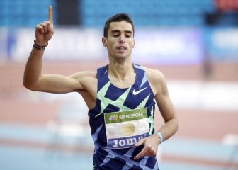 Jesús Gómez gana el 1.500 con placidez tras la caída de Fontes