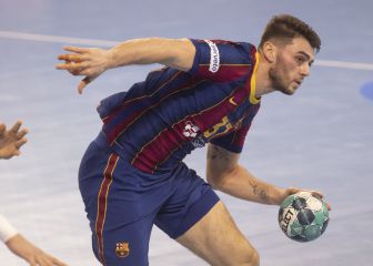 El Barça sentenció al Logroño
en sólo la primera parte