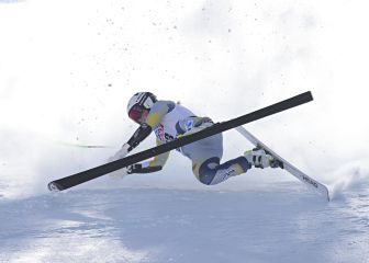 Vickhoff Lie, evacuada en helicóptero tras una grave caída