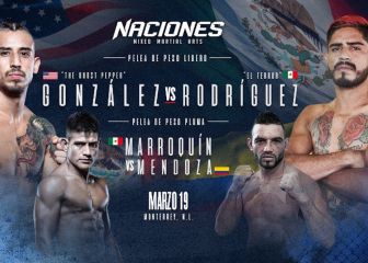 Naciones MMA desvela la primera tarjeta de su historia