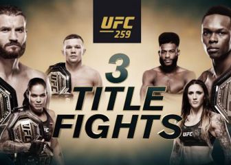 ¿Cómo ver en televisión y a qué hora el UFC 259?