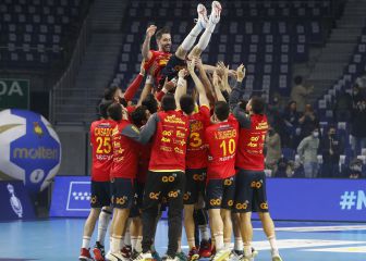 España celebra el récord de Entrerríos