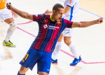 El Barça vence al Valdepeñas con doblete de Ferrao