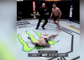 Un nocáut impresionante: lo que hizo el árbitro define el destrozo