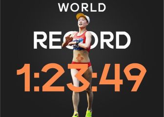 Jiayu bate el récord mundial de 20 km marcha con 1h23:49