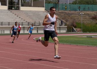 Hortelano corre en 21.25 un 200 en su reaparición