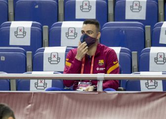 El capitán ejerce en la grada