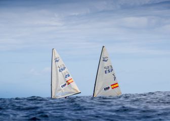 Cardona, cuarto tras la primera jornada del Europeo de Finn