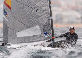 Cardona baja hasta la octava posición en el Europeo de Finn