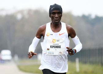 Kipchoge despega hacia el maratón olímpico en Twente