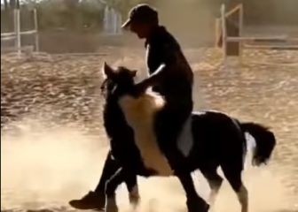 Un jinete brasileño, castigado 3 años por maltratar al poni de su hija