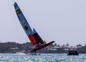 El F50 Victoria, quinto en el estreno del SailGP de Bermuda