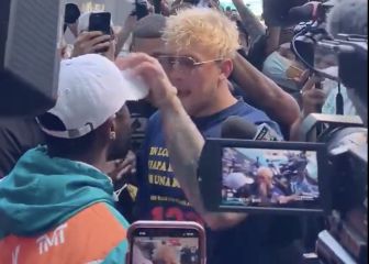 Mayweather enloquece contra Jake Paul y acaban a golpes