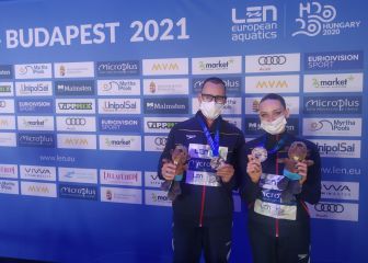 Plata para España en una tarde accidentada en Budapest