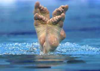 Los curiosos y bellos momentos de la natación artística