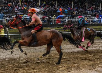 Una imagen que parece sacada de un 'western'