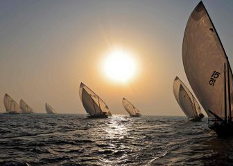 Pistoletazo de salida para la regata Al Gaffal Dhow