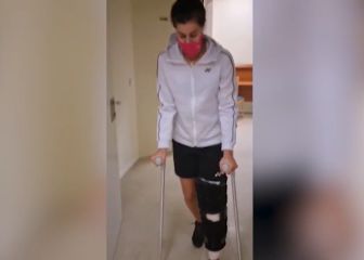 Carolina Marín ya está en casa tras la operación que no le permitió ir a los Juegos