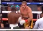 El vídeo de la polémica: ¿ayudó Mayweather a Logan Paul a no caer por KO tras golpearle?