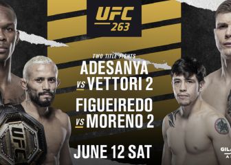 UFC 263: TV, horario, cartelera y cómo ver el Adesanya - Vettori 2